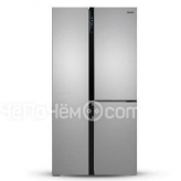 Холодильник Ginzzu NFK-610 стальной