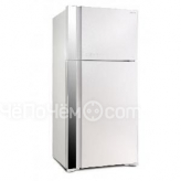 Холодильник HITACHI r-vg662 pu3 gpw белое стекло