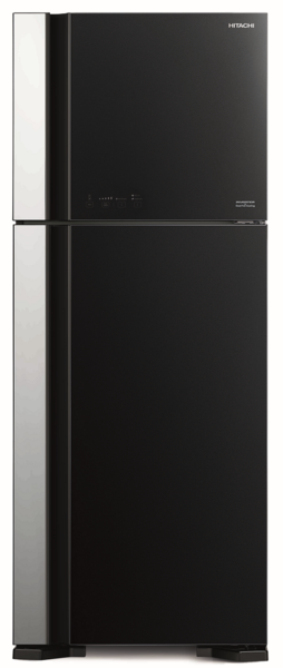 Холодильник HITACHI R-VG 542 PU7 GBK черное стекло