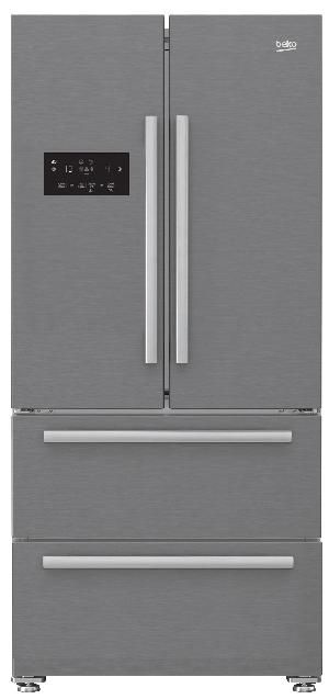 Холодильник Beko GNE 60521 X нержавеющая сталь