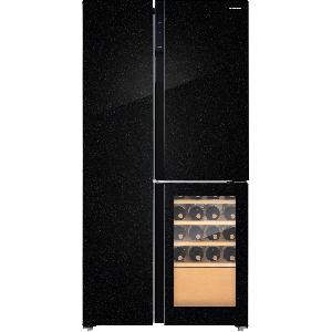Холодильник HIBERG RFS-700DX NFGB inverter wine