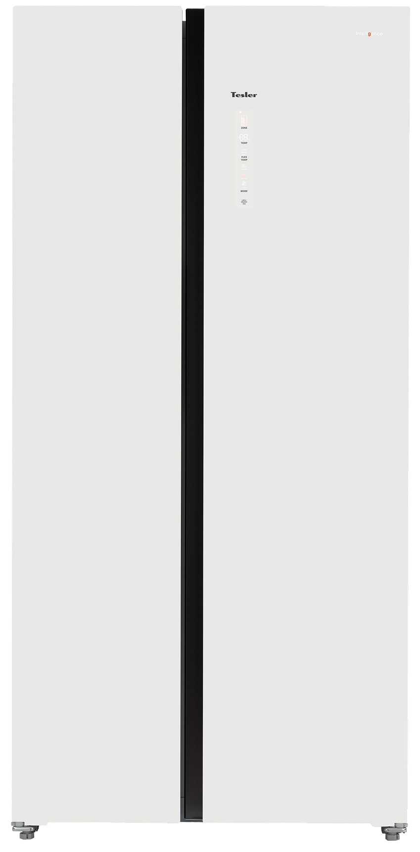 Холодильник TESLER RSD-537BI WHITE MATTE GLASS