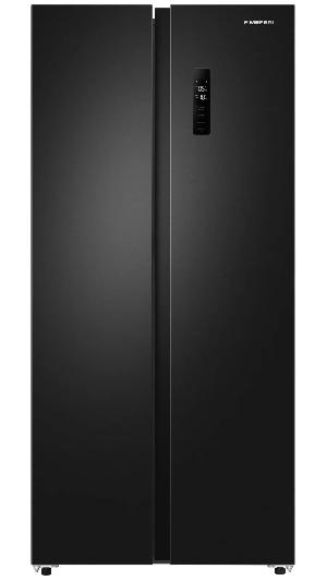 Холодильник MEFERI MFR83BLACK IX TOTAL NO FROST SIDE BY SIDE COMFORT