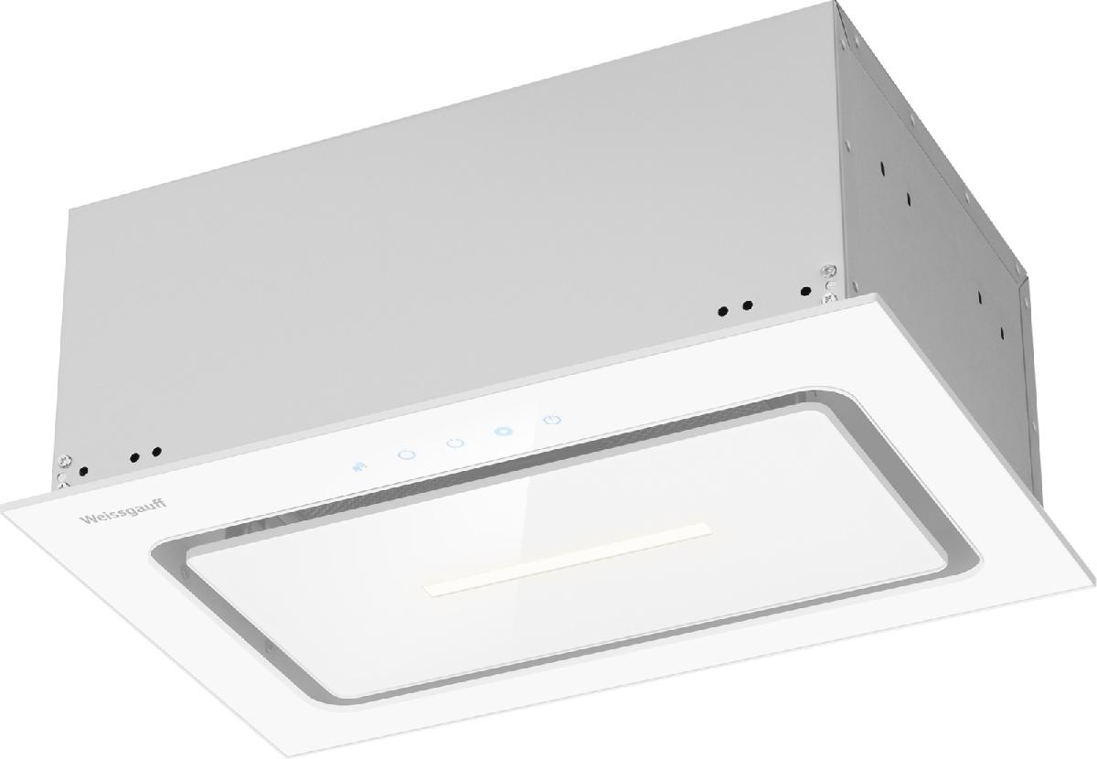 Вытяжка WEISSGAUFF Aura 452 Touch White Glass