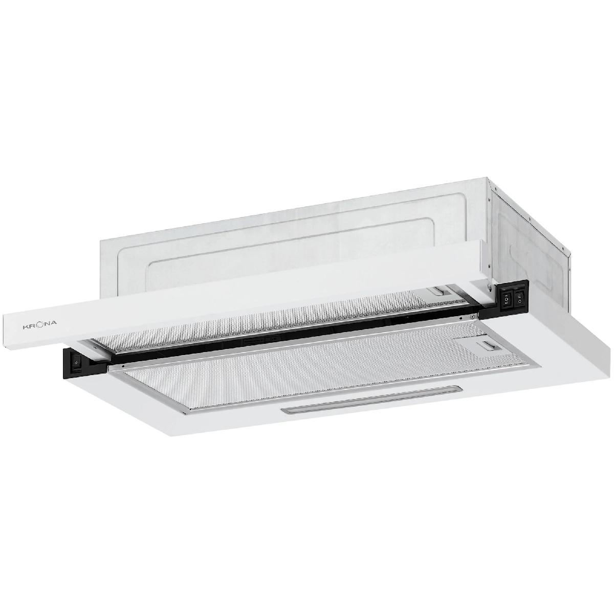 Вытяжка KRONA KERRY E 600 WHITE PB V2