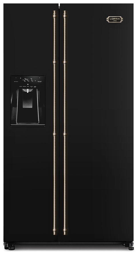 Холодильник LOFRA GFRNM918/O BLACK MAT BRASS