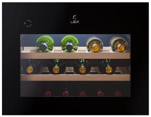 Винный шкаф LEX LWD6028BL PP