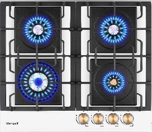 Варочная поверхность WEISSGAUFF HGG 641 WV Volcano Burner Nano Glass