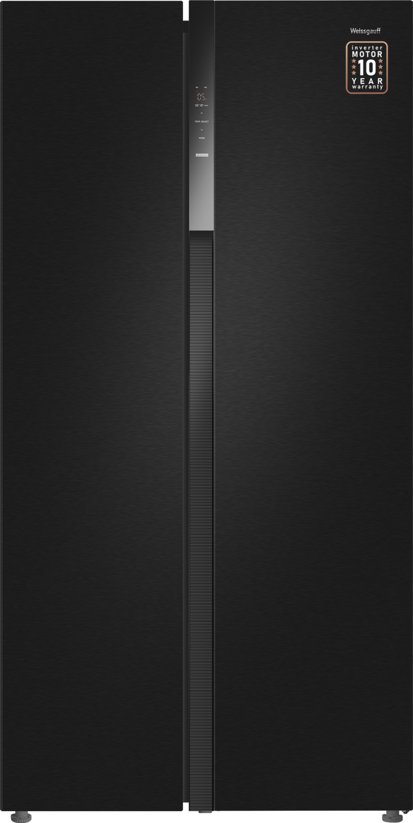Холодильник WEISSGAUFF WSBS 550 Inverter NoFrost Black