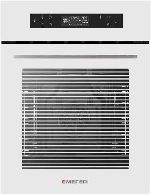 Духовой шкаф MEFERI MEO4511WH COMFORT PLUS