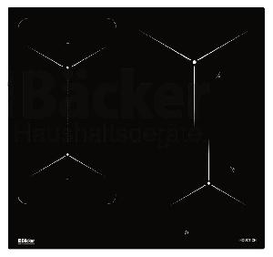 Варочная панель BACKER BIH604-1T-S4 Black