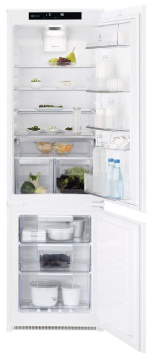 Холодильник TESLER RFD-361I WHITE GLASS