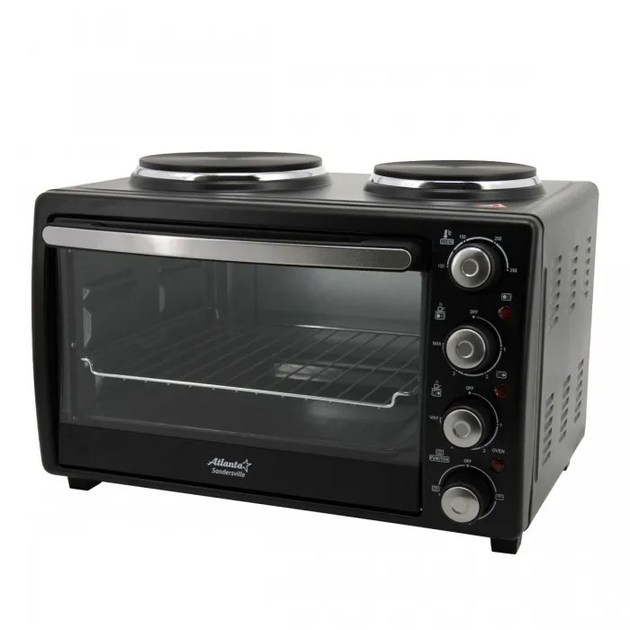 Мини-печь ATLANTA ATH-1410 black