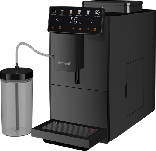 Кофемашина WEISSGAUFF WCM-336 DB Touch Cappuccino