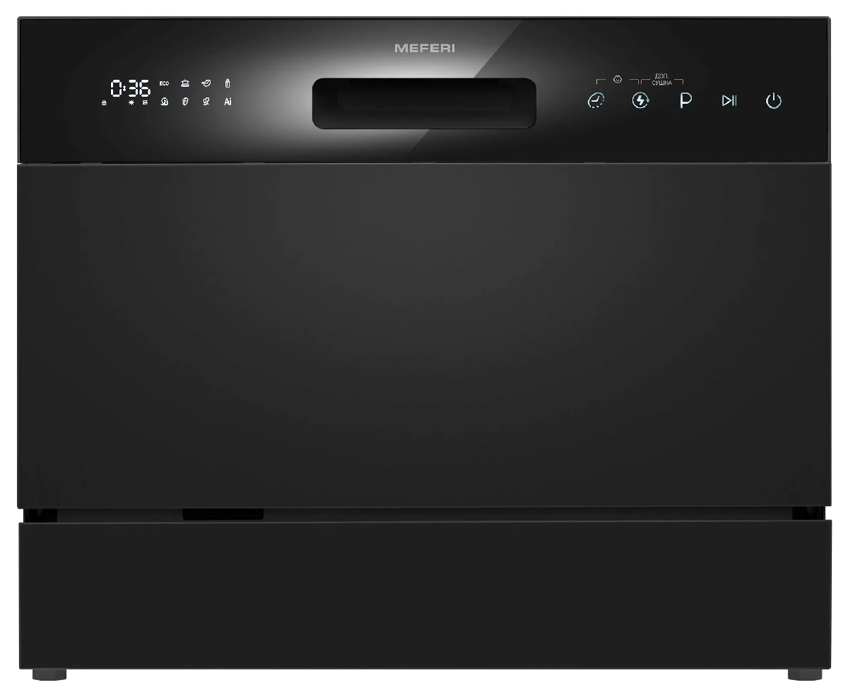 Посудомоечная машина MEFERI MDW4581BK FS COMPACT POWER