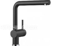 Смеситель BLANCO LINUS SILGRANIT черный (526149)