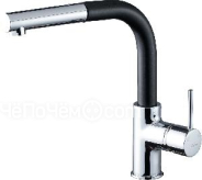 Смеситель RIVELATO Ledro antracite cromo