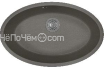 Кухонная мойка FLORENTINA Вега Овал черный 22.430.E0650.102