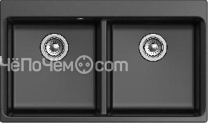 Кухонная мойка RIVELATO AXEL 90-2D nero