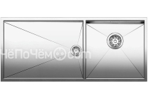 Кухонная мойка BLANCO zerox 400/550-t-u чаша справа (517263)