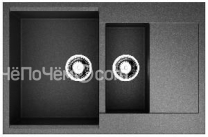 Кухонная мойка OMOIKIRI Daisen 78-2-BL Artgranit/черный 4993334