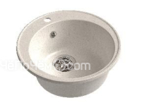 Кухонная мойка GRANFEST 480 ЕСО-08 D=480 белый 444880