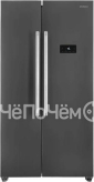 Холодильник HYUNDAI CS55023F нержавеющая сталь