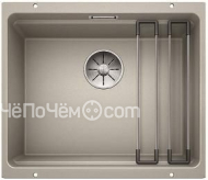 Кухонная мойка Blanco ETAGON 500-U SILGRANIT PuraDur жемчужный гранит 522230