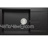 Кухонная мойка POLYGRAN Gals-862 черная