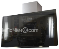Вытяжка KRONASTEEL naomi mirror 900 black 5p-s