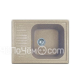 Кухонная мойка GRANFEST gf - s645l бежевый