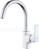 Смеситель D&K Berlin Steinbeis DA1432416 белый