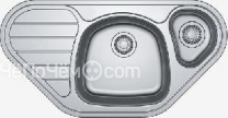 Кухонная мойка Franke SKL651E,сталь (101.0455.947)
