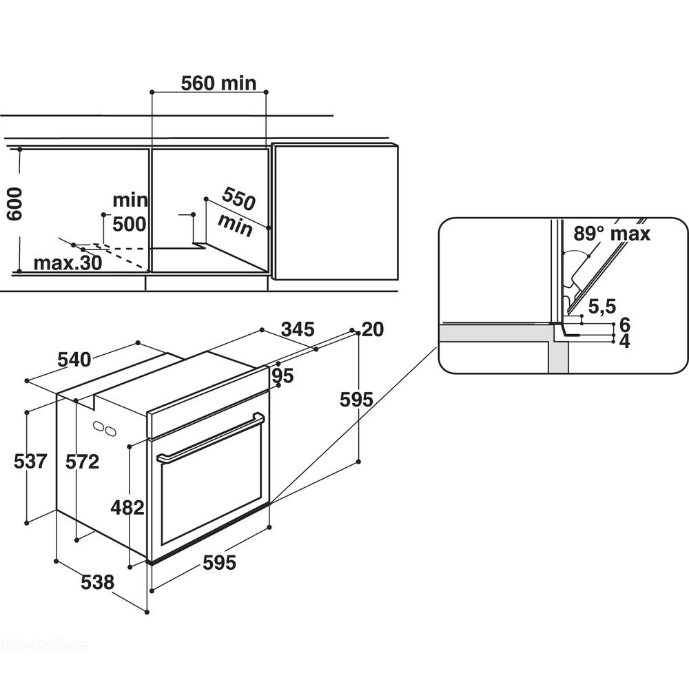 Духовой шкаф HOTPOINT-ARISTON fi7 861 sh ds/ha