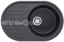 Кухонная мойка FRANKE 114.0359.972 FRANKE ROG 611 3.5",оникс,  стоп-вент