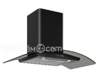 Вытяжка ELIKOR Аметист 90П-650-К3Д черный/тонированный