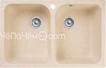 Кухонная мойка GRANFEST Quarz GF-Z15 бежевый