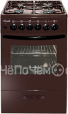 Кухонная плита Лысьва ЭГ 404 МС-2у коричневый без крышки