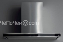 Вытяжка FALMEC lumina 90 nero (800) ecp пристенная,чёрная,nrs,эл.панель упр