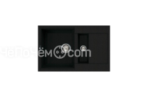 Кухонная мойка OMOIKIRI  sakaime 78-2-bl tetogranit/черный 4993114