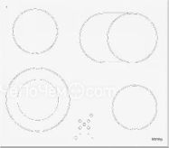 Варочная панель KORTING HK 62051 BW
