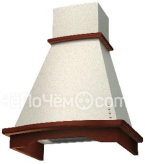 Вытяжка KRONASTEEL gretta 600 золотой структурный c push button