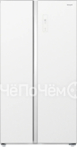 Холодильник WEISSGAUFF WSBS 550 Built-in NoFrost Inverter White Glass