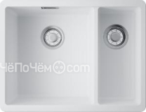 Кухонная мойка OMOIKIRI Kata 55-2-U-WH (4997526)