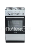 Плита DELUXE 5004.16э-010 серый/черный