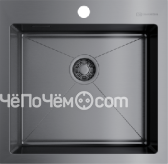Кухонная мойка OMOIKIRI Akisame 51-GM нерж.сталь/вороненая сталь 4973440