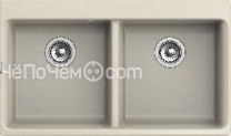 Кухонная мойка RIVELATO AXEL 90-2D beige scuro