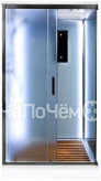 Душевая кабина DETO D119S LED