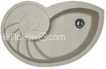 Кухонная мойка FLORENTINA Наутилус грей (20.350.E0820.305)