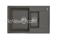 Кухонная мойка Flortek Консул 760К антрацит (23.025.D0760.302)